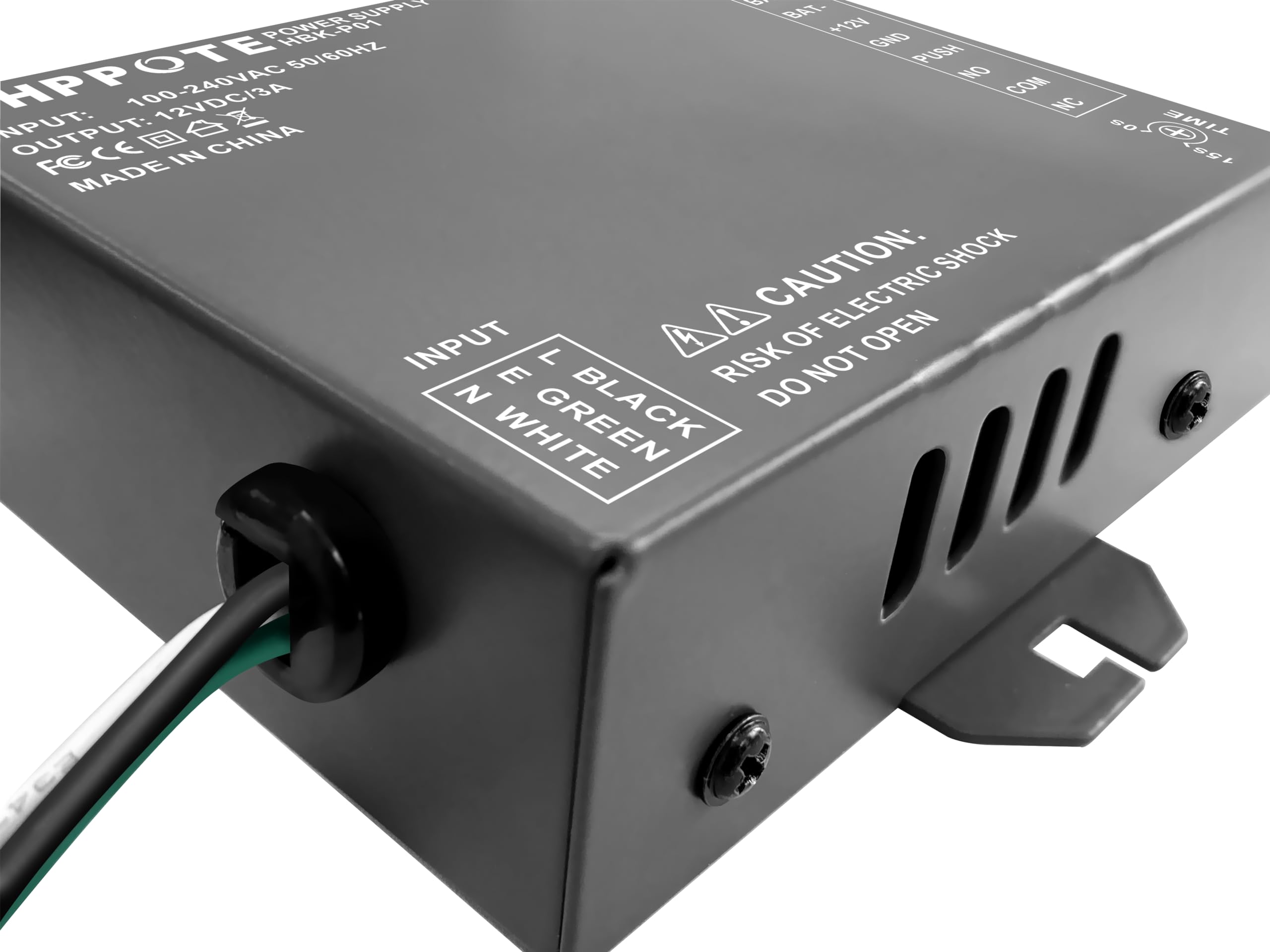 UHPPOTE Full Metal Shell 125Khz Standalone Door Access Control Kit with Electric Strike Lock & Power Supply - Secure Entry for Offices, Homes, and Commercial Buildings