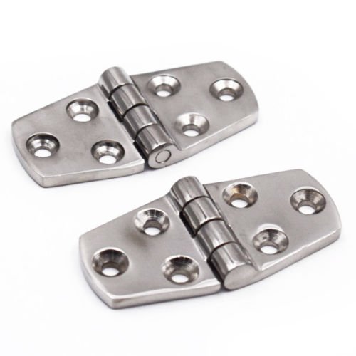 2PCS Stainless Steel Marine Boat Door Hinge 3