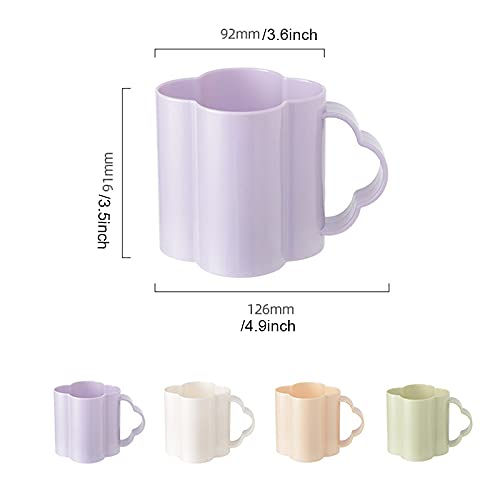 VALINK Plastic Bathroom Cup - Durable Toothbrush & Mouthwash Holder for Bathroom, Travel & Home Use - Portable Washing Cup for Brushing Teeth, Rinsing & Daily Hygiene
