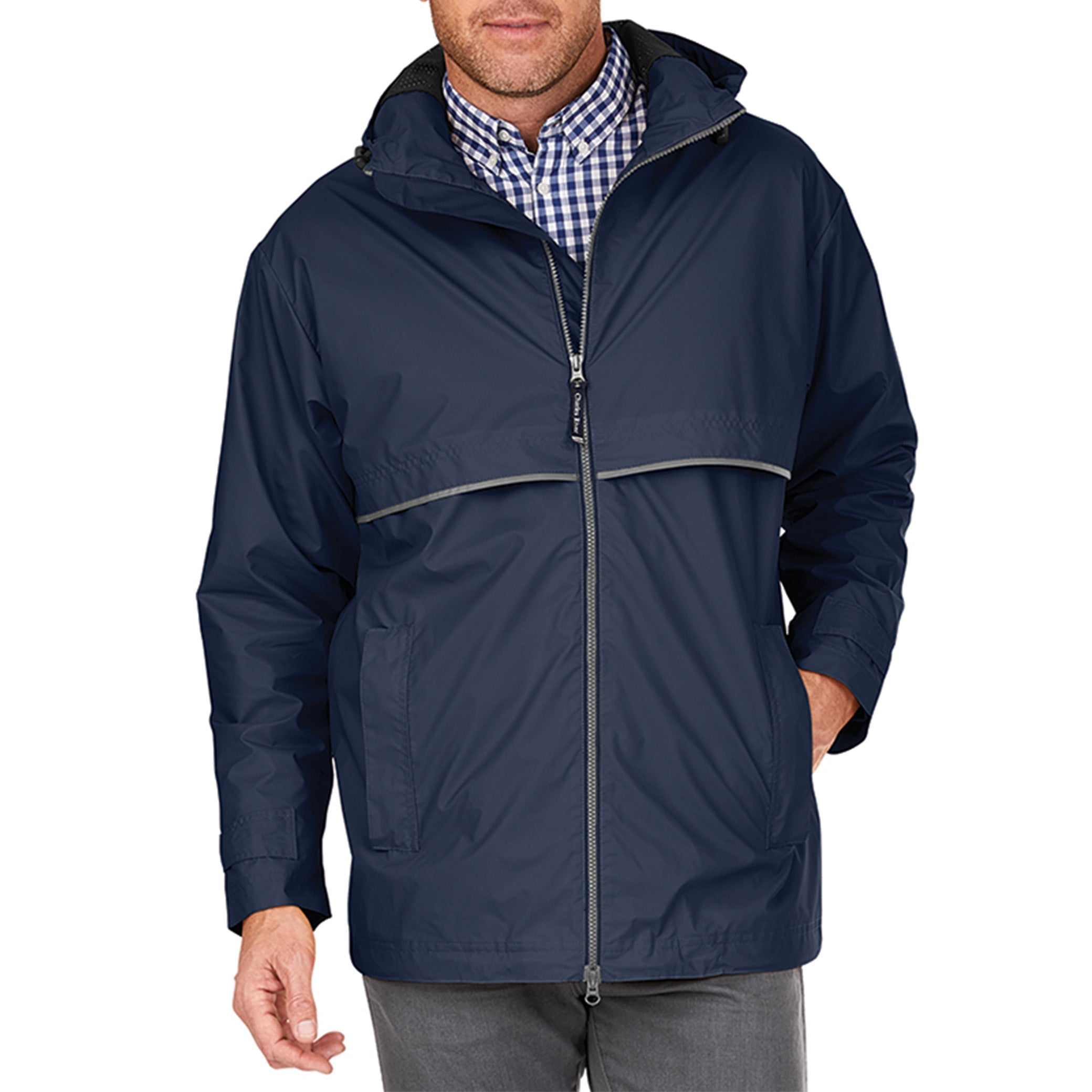 Charles River New Englander Waterproof Rain Jacket for Men & Women | Lightweight Windbreaker for Hiking, Camping & Outdoor Activities