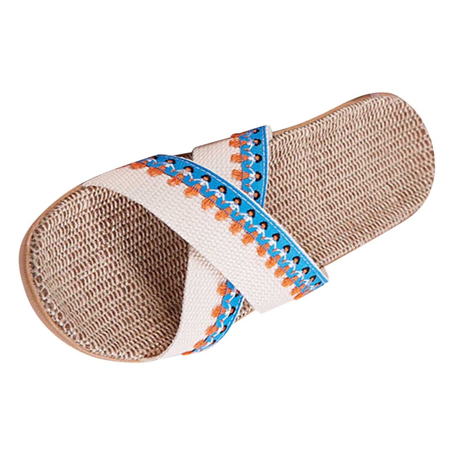 Women's Fuzzy Breathable Cross Slippers - Cozy Boot Style House Shoes for Women, Size 10 - Perfect for Indoor Comfort, Lounging & Winter Warmth