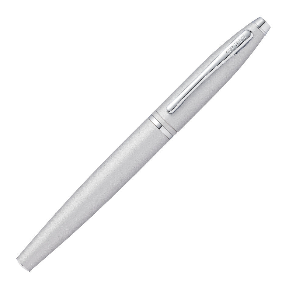 Cross Calais Fountain Pen - Premium Satin Chrome Finish for Smooth Writing | Perfect for Office, Journaling & Gift Giving