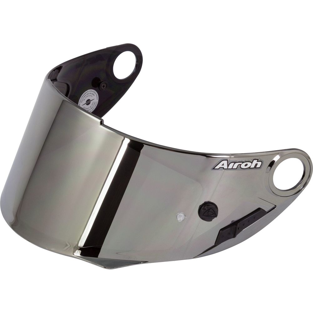 Airoh GP 500 / GP 550 S Motorcycle Helmet Visor - Silver Mirrored Shield for Off-Road & Street Riding - UV Protection & Anti-Scratch Coating