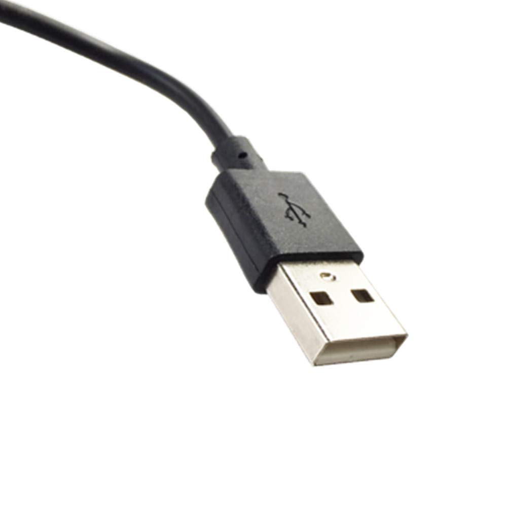 3 Pack USB to DC 2.5x0.7mm Power Cable (3.3ft/1m) - Compatible with LED Strips, Security Cameras & Small Electronics Charging