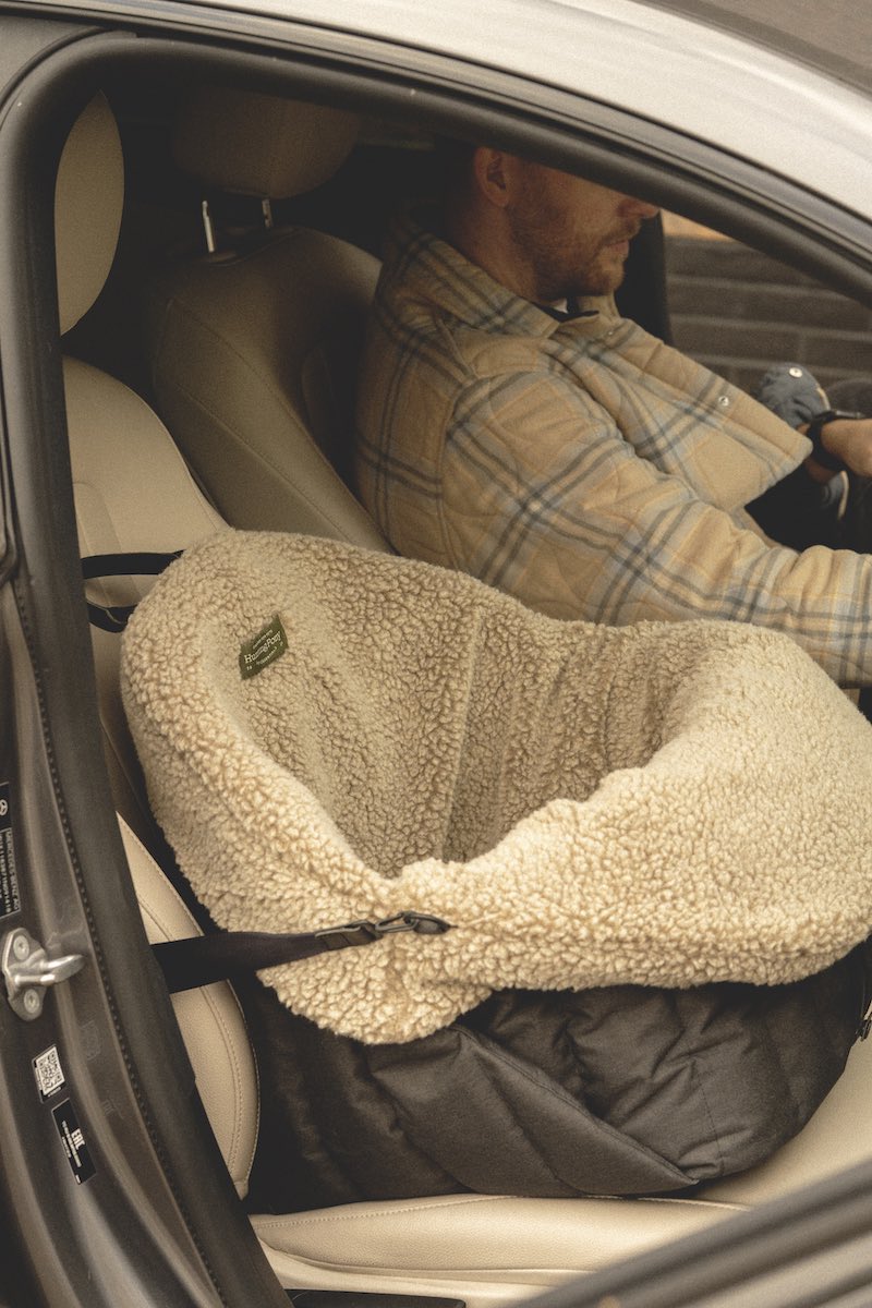 Premium Dog Car Seat Cover - Soft Fur Protector for Comfort & Safety - Perfect for Road Trips, Travel & Daily Commute