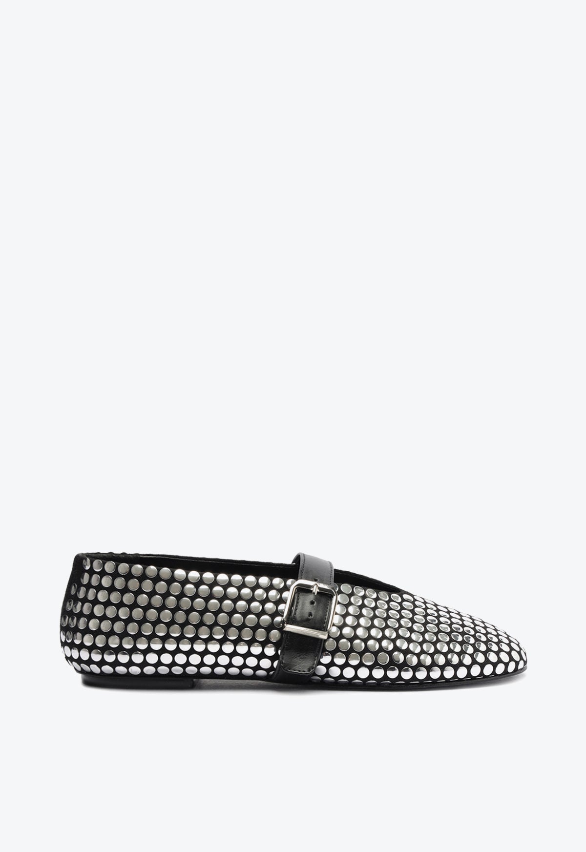 Eiza Studs Ballet Flats for Women - Comfortable & Stylish Pointed Toe Ballerina Shoes | Perfect for Work, Office, and Casual Outfits
