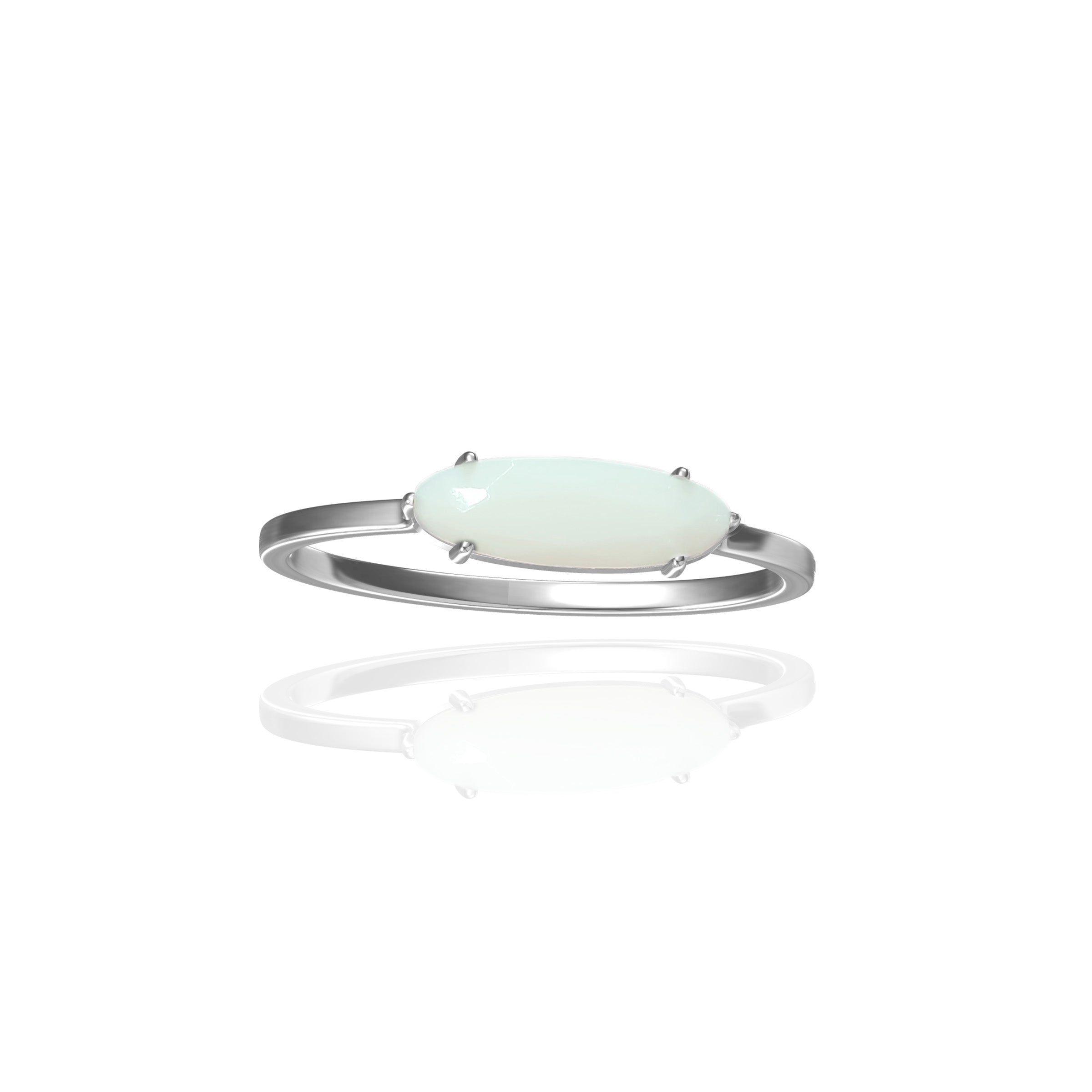 Sterling Silver Breastmilk Ring for Moms - Keepsake Jewelry to Preserve Precious Memories - Perfect for Nursing Mothers, Breastfeeding Gifts & Postpartum Recovery