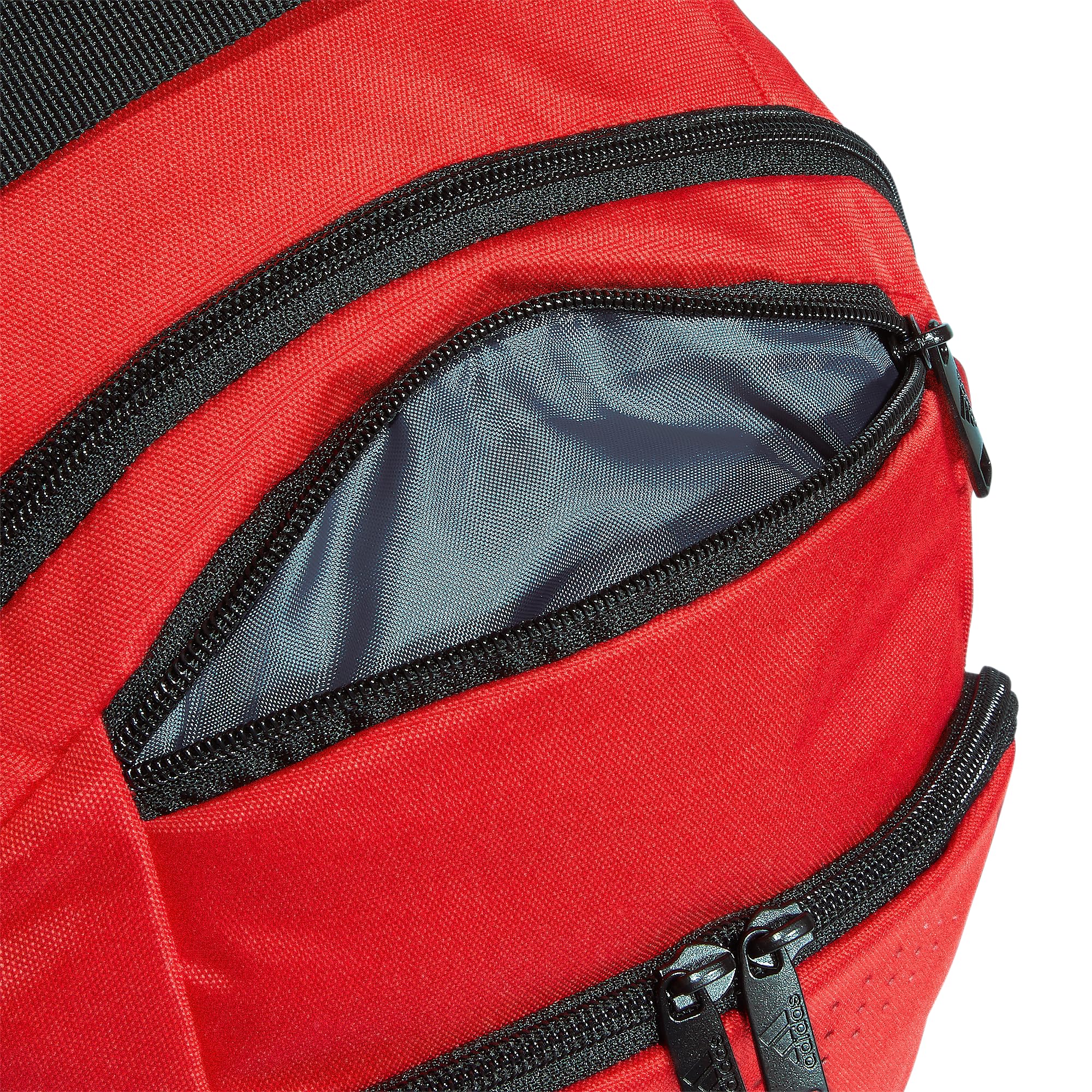 adidas Defender Sports Backpack for Men & Women - Durable Team Power Red Gym Bag with Laptop Compartment | Perfect for Workout, Travel & School