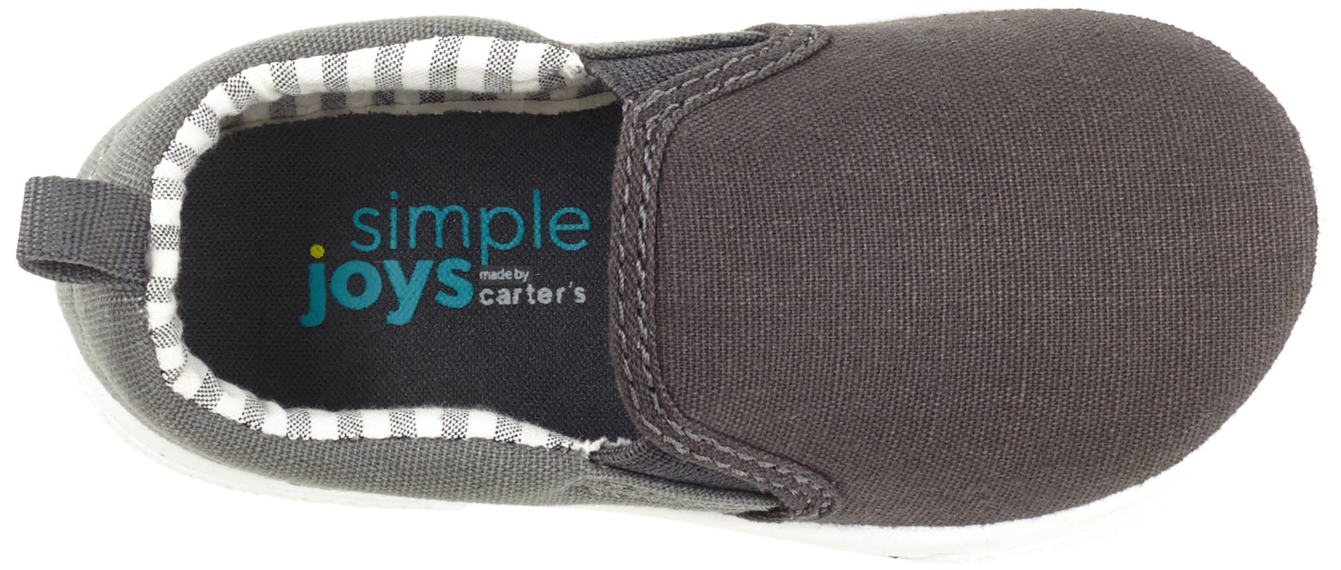 Simple Joys by Carter's Unisex Kids & Toddlers Slip-On Canvas Shoes - Comfortable Casual Sneakers for Playtime, School & Everyday Wear