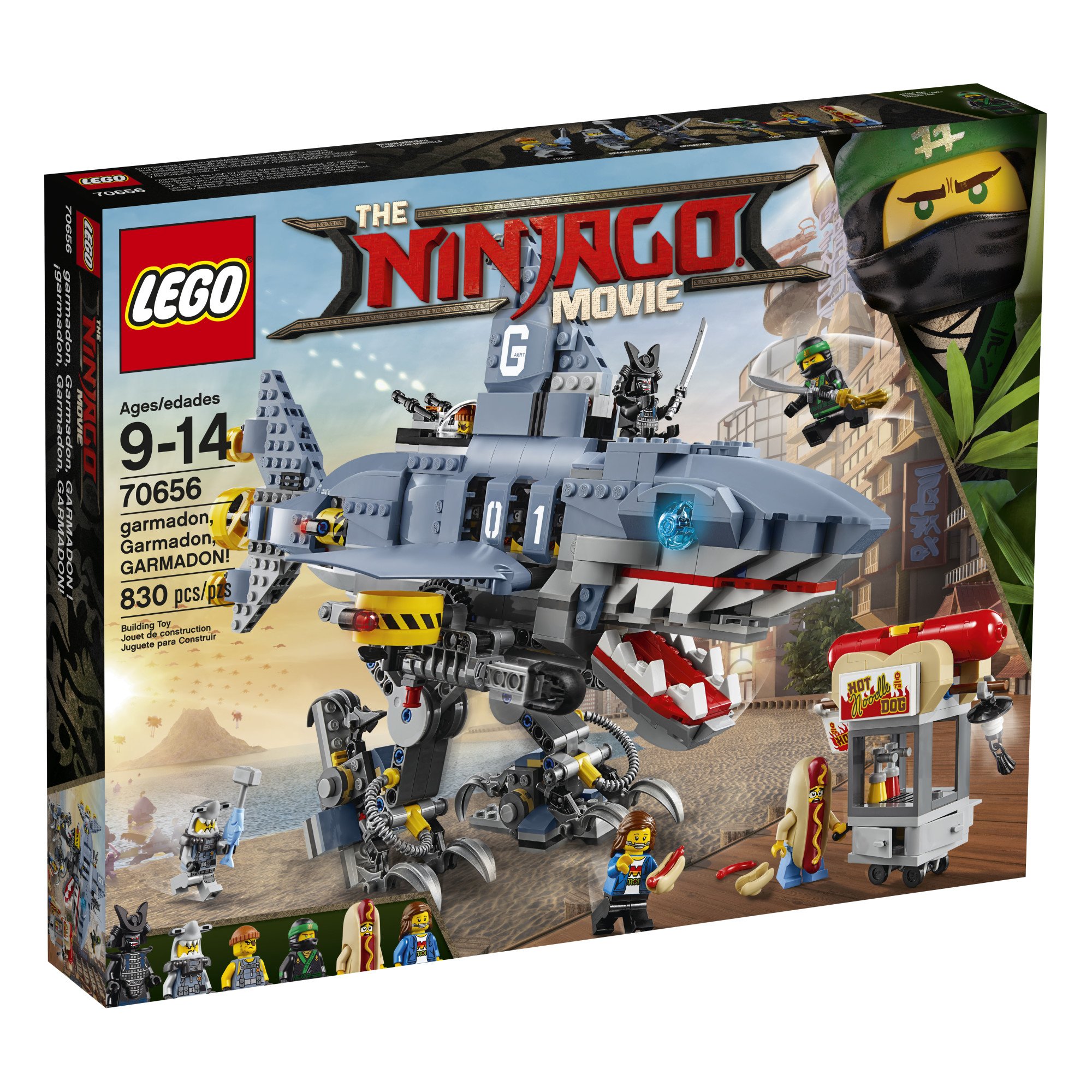 LEGO The NINJAGO Movie Lord Garmadon Building Kit 70656 - 830 Pieces, Amazon Exclusive Toy Set for Kids & Collectors - Perfect for Creative Play & Ninja-Themed Adventures