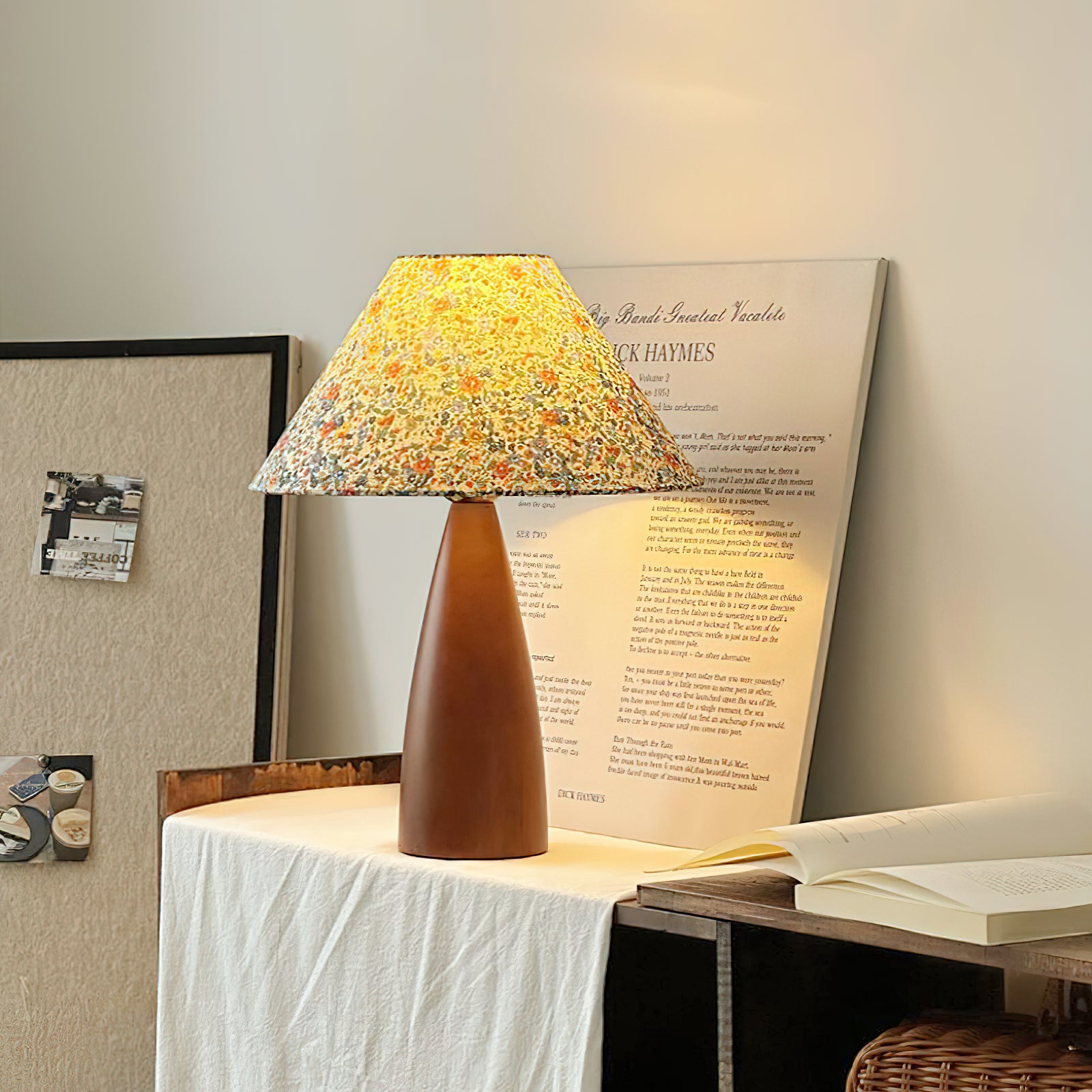 Amelia Blossom Table Lamp - Modern Decorative LED Bedside Light for Living Room, Bedroom & Office - Warm White & Dimmable Lighting for Home Decor