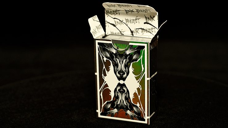 Ink Beast Playing Cards - Mini Edition | Premium Collectible Card Deck for Magic Tricks, Poker & Card Games | Perfect for Gifts, Travel & Game Nights