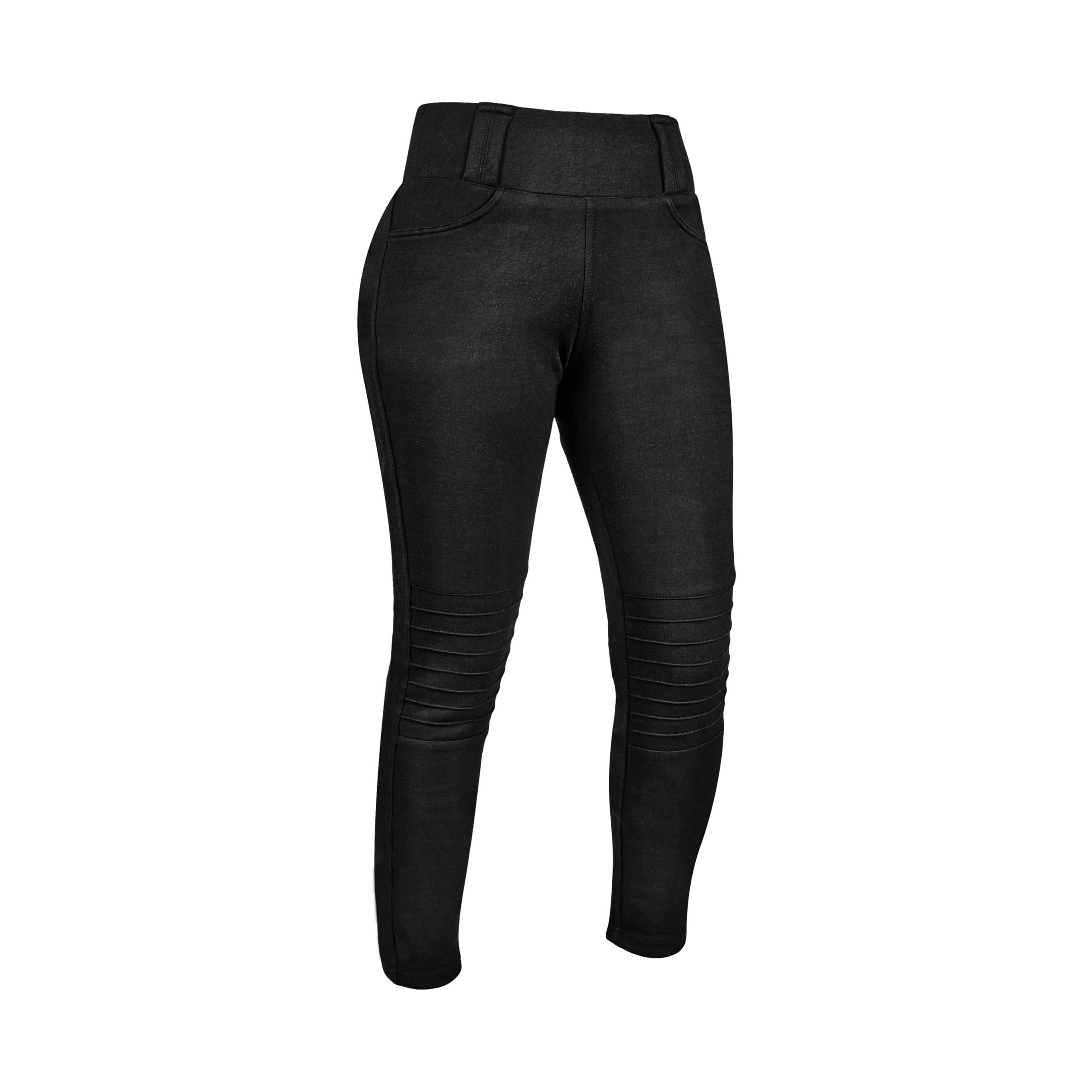 GREAT BIKERS GEAR - Women's Motorcycle Riding Pants with Protective Armor, Cargo Motorbike Leggings & Short Leg Design for Safety & Style | Perfect for Commuting, Touring & Adventure Riding