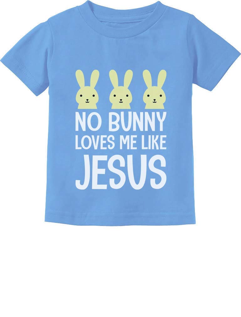 Easter Bunny Shirts for Boys & Girls - Cute Toddler Jesus Loves Me Tops - Perfect for Easter Sunday Church & Spring Family Photos