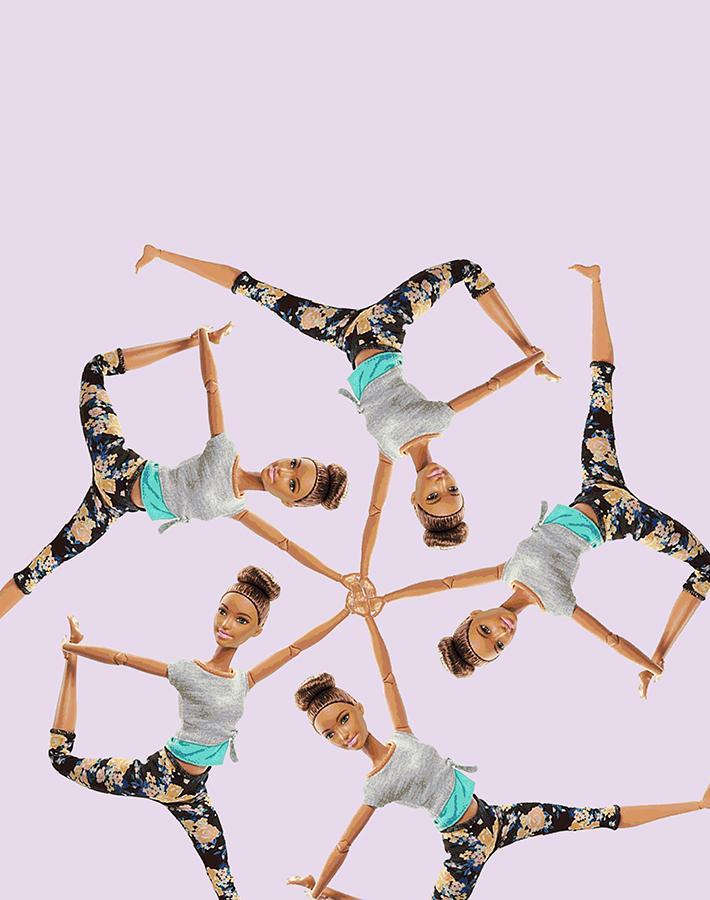 Barbie™ Made to Move™ Stars Lavender Wallpaper - Removable Peel & Stick Wallpaper for Kids Room, Nursery, Bedroom Decor - Easy DIY Home Decor Upgrade