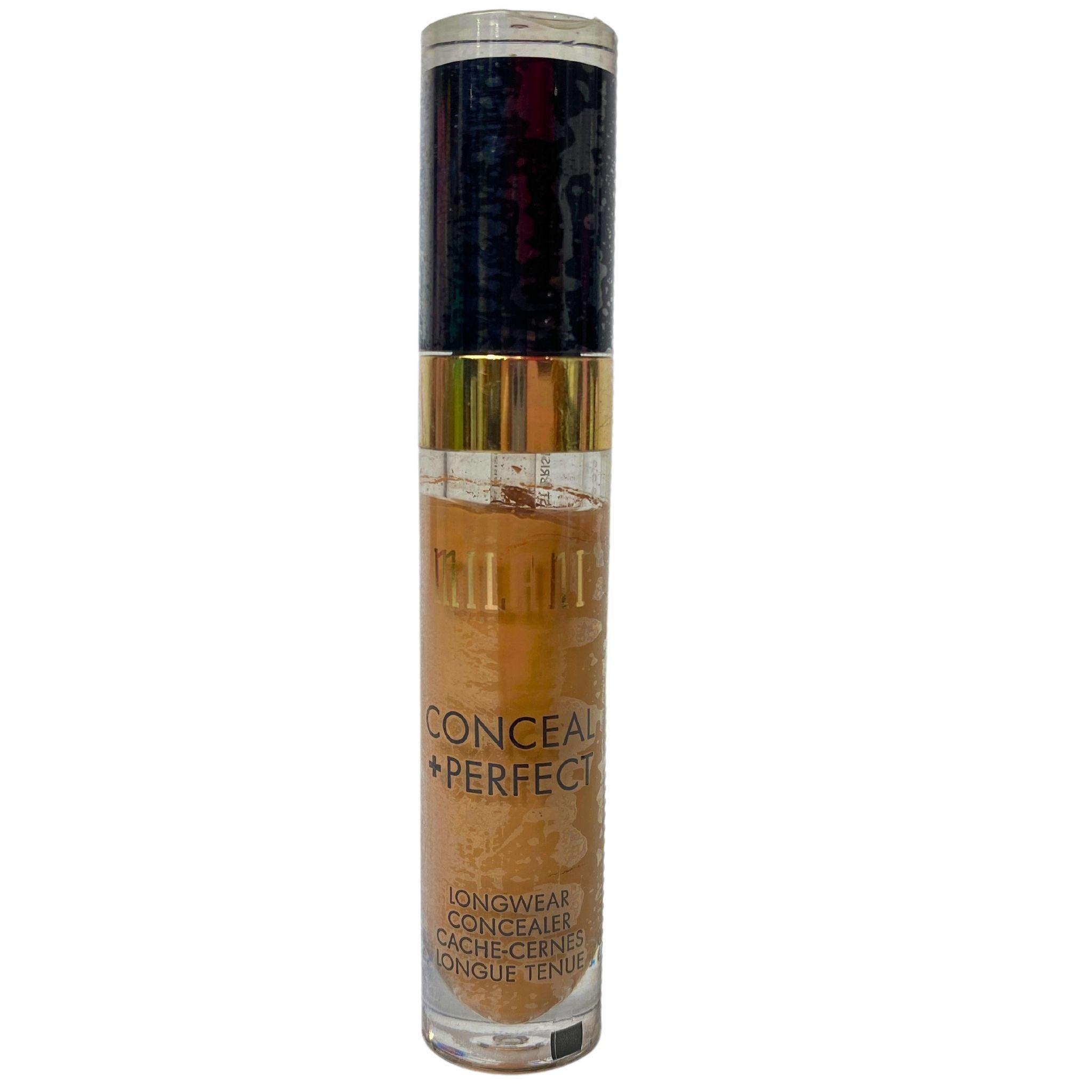 Milani Conceal + Perfect Longwear Concealer 150 Natural Sand 0.17OZ (50 Pcs Lot) - Full Coverage Liquid Concealer for Dark Circles & Blemishes - Perfect for Everyday Makeup & Professional Use