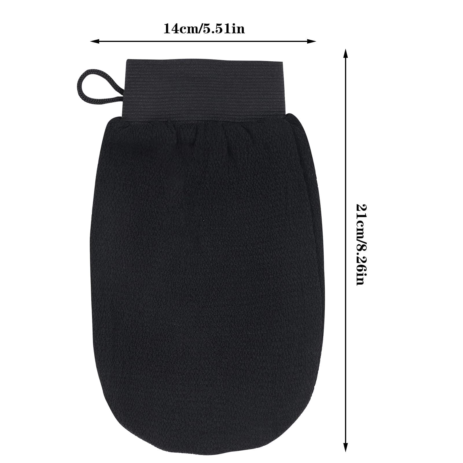 BLINE Spa Massage Gloves - Exfoliating Body & Face Scrubber for Dead Skin Removal - Deep Cleaning & Softening Mitt (Pack of 1) - Perfect for Home Spa, Shower & Skincare Routine