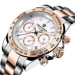 stainless steel rose gold white