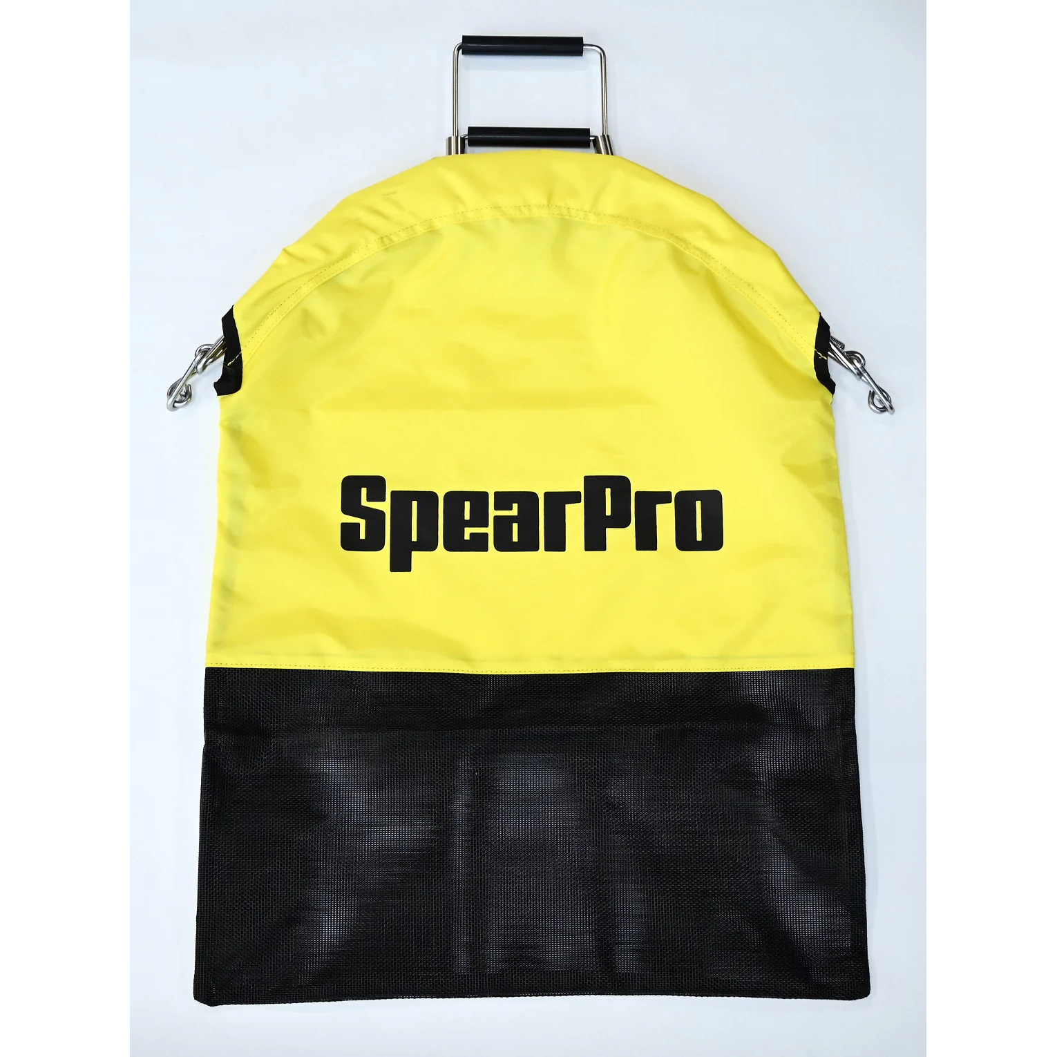 Spear Pro Heavy Duty One Handed Lobster Bag 20x30 Inch - Yellow Fishing Net for Crabbing, Shrimping & Seafood Harvesting - Perfect for Commercial & Recreational Use