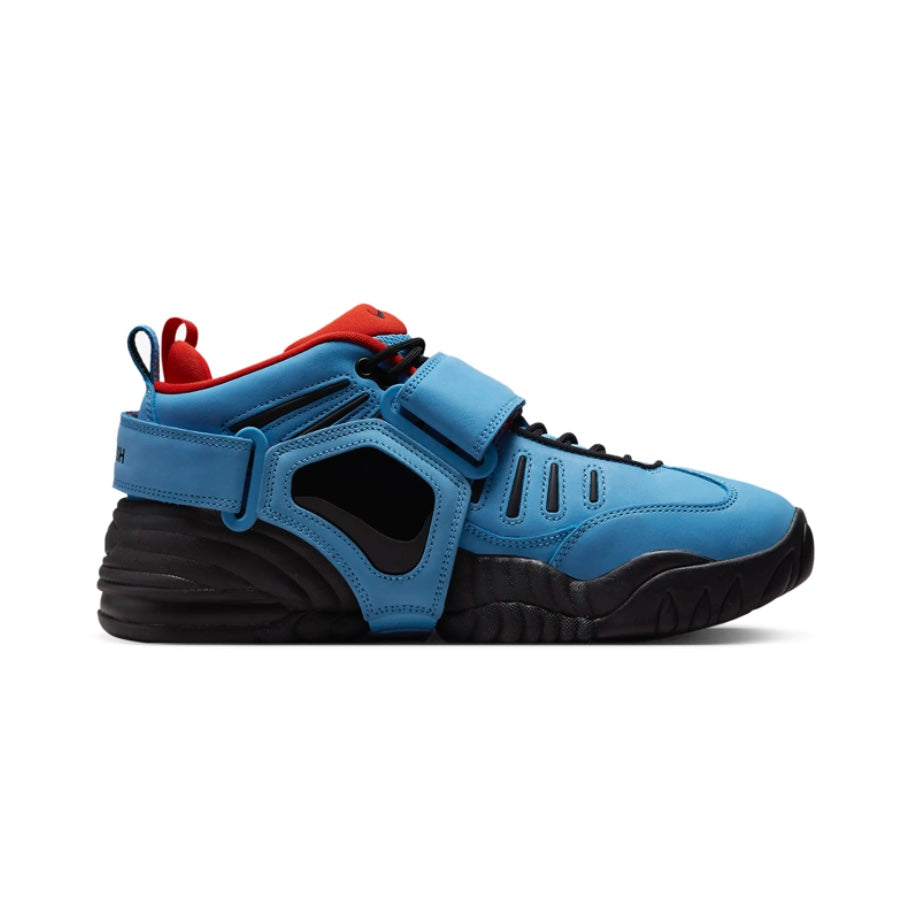 Nike Air Adjust Force Ambush Basketball Shoes - University Blue & Habanero Red - High-Performance Sneakers for Men, Streetwear & Court Play