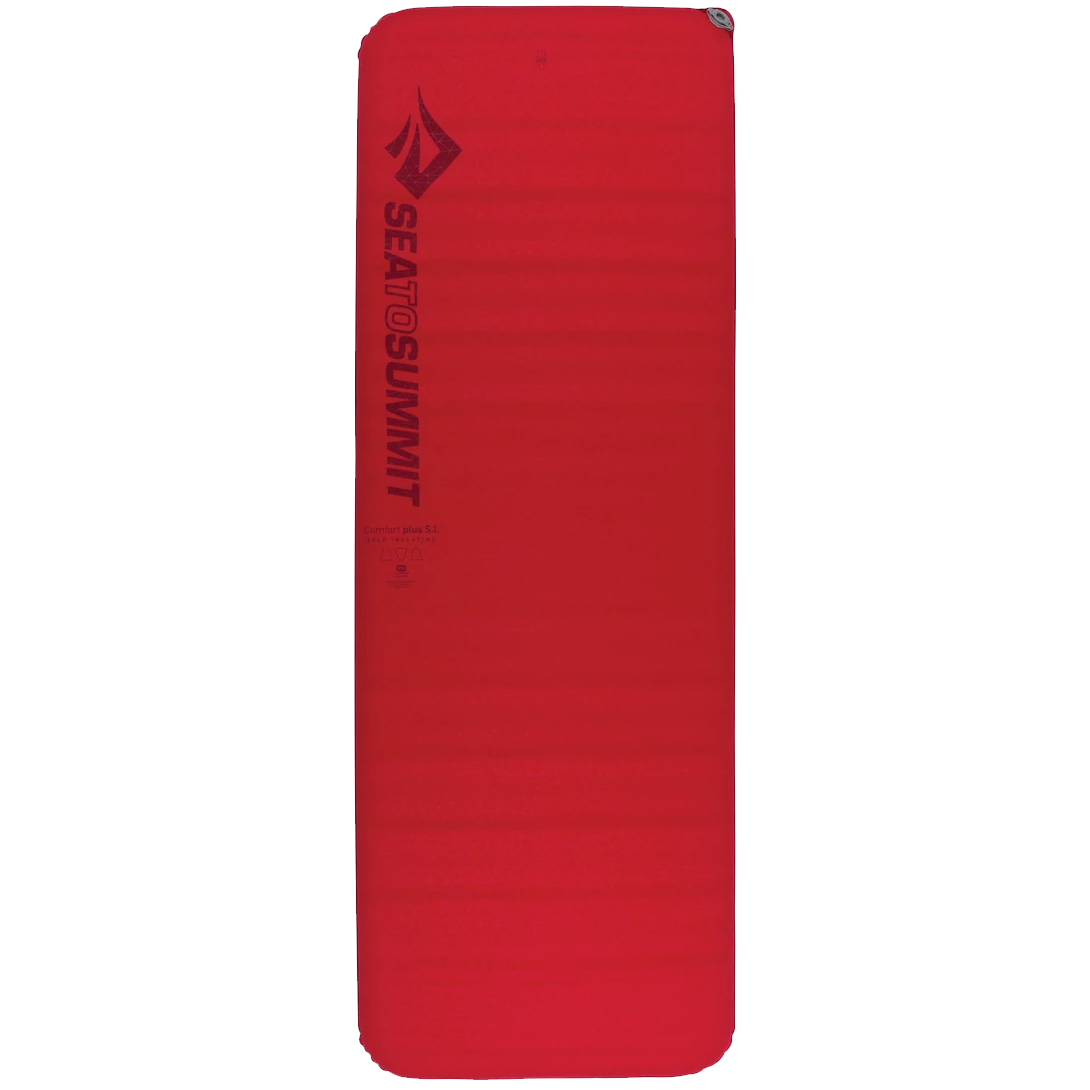 Comfort Plus Self Inflating Sleeping Pad - Regular Wide Size for Camping, Hiking & Outdoor Adventures - Lightweight & Portable Air Mattress