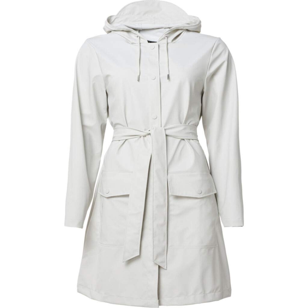 Rains Women's Waterproof Belt Jacket - Lightweight Raincoat for Outdoor Activities, Commuting & Travel | Fashionable Windbreaker Coat for All Seasons