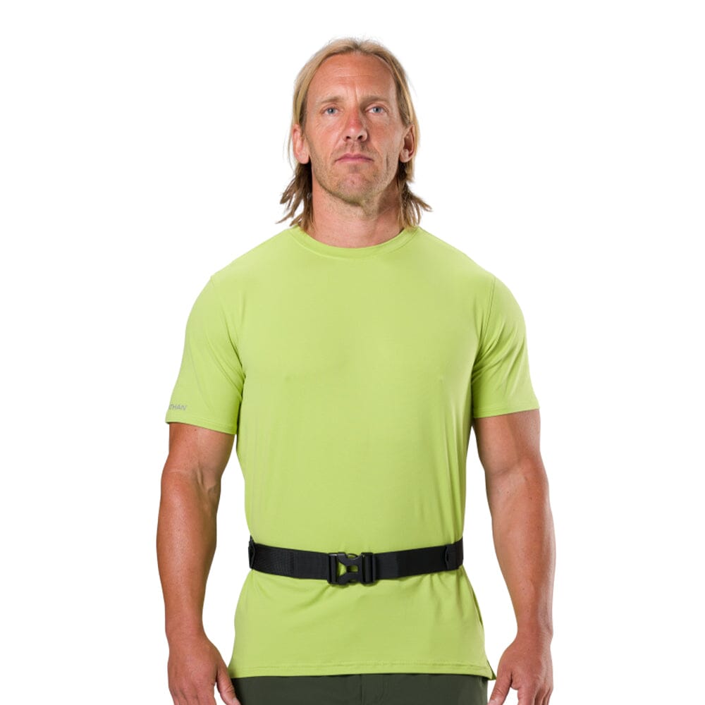 Nathan Laser Light 5K Running Belt - Reflective Safety Waist Pack for Jogging, Cycling & Night Sports - Hands-Free Phone Holder & Storage Pouch