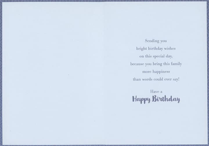 Designer Greetings Light Blue Helium Balloons Birthday Card for Uncle - Perfect for Birthday Celebrations, Parties & Special Occasions