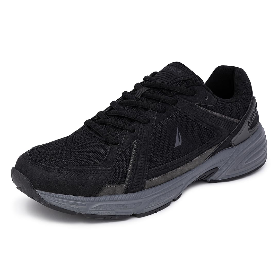 Nautica Men's Running Sneakers - Lightweight Athletic Shoes for Gym, Tennis & Casual Wear - Breathable, Cushioned & Comfortable Lace-Up Sneakers - Perfect for Workouts, Jogging & Everyday Use