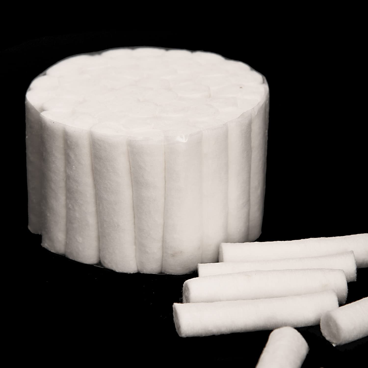 AOVNA Dental Cotton Rolls - 100% Natural Cotton Gauze Rolls for Dental Procedures, Nasal Packing & First Aid - Sterilized & Soft for Comfortable Use in Clinics, Hospitals & Home Care
