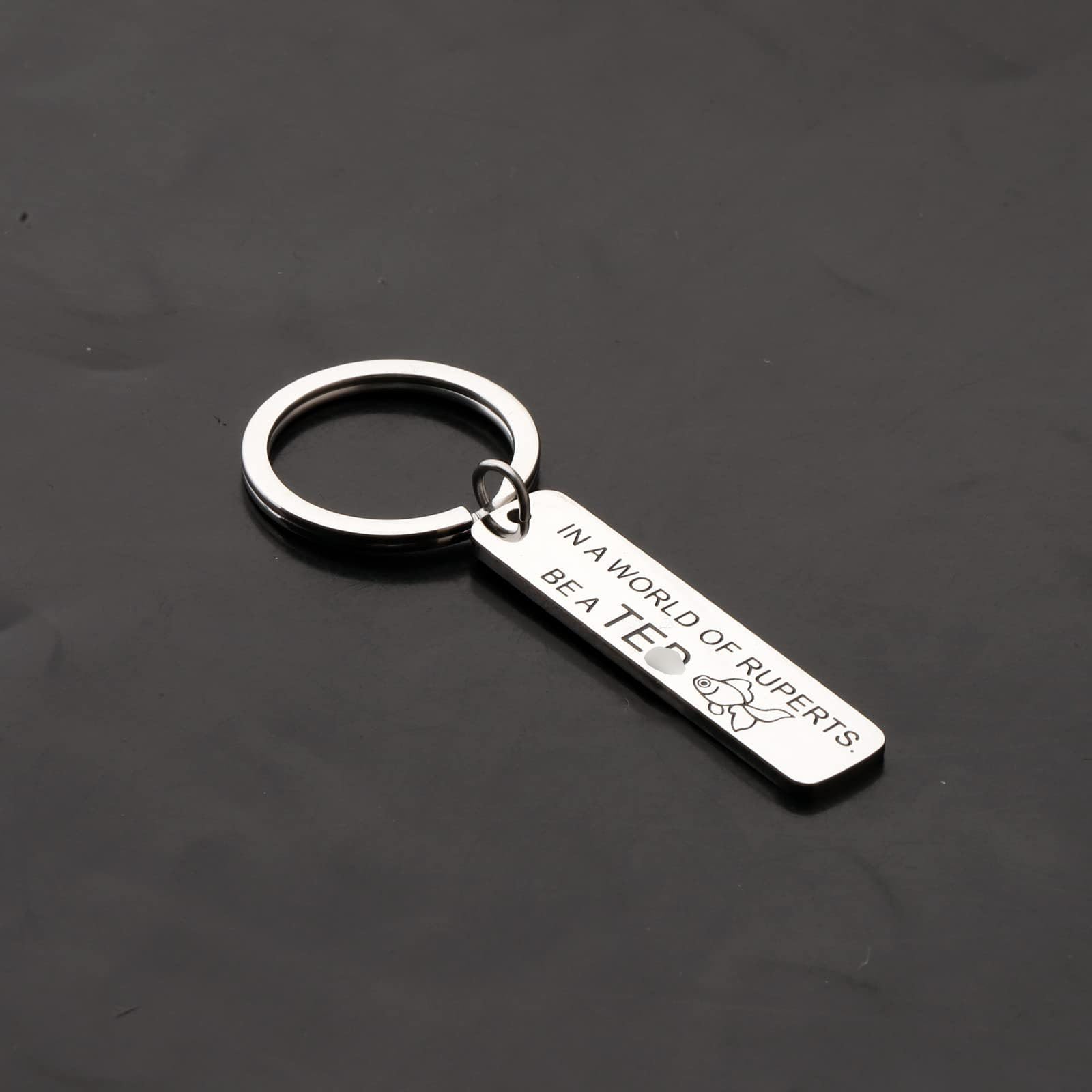 BLEOUK Coach Keychain - Perfect Gift for Soccer Coaches & TV Show Fans - Ideal for Sports Enthusiasts & Series Lovers - Great for Gifting on Birthdays, Anniversaries, and Coach Appreciation Events