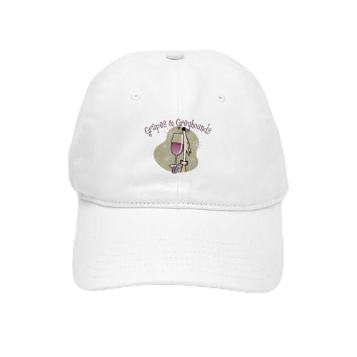 White - Grapes and Greyhounds Cap