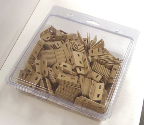 FastCap Metal Kolbe Korner - 500 Pack, White - Perfect for Cabinet Making, Woodworking, and DIY Home Improvement Projects