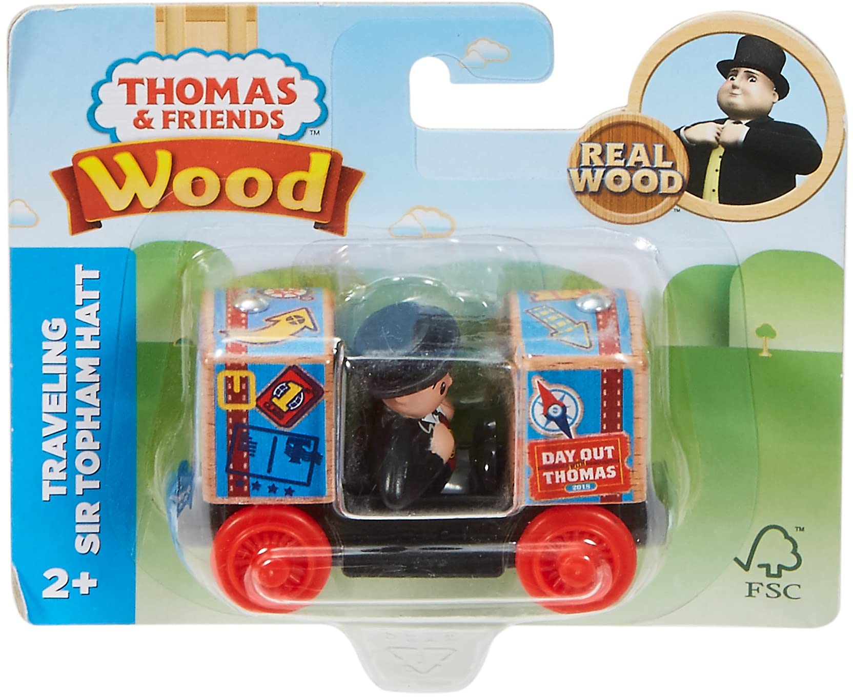 Thomas & Friends Wooden Train Set - Day Out with Thomas Toy Car for Kids | Perfect for Pretend Play, Birthday Gifts & Train-Themed Parties