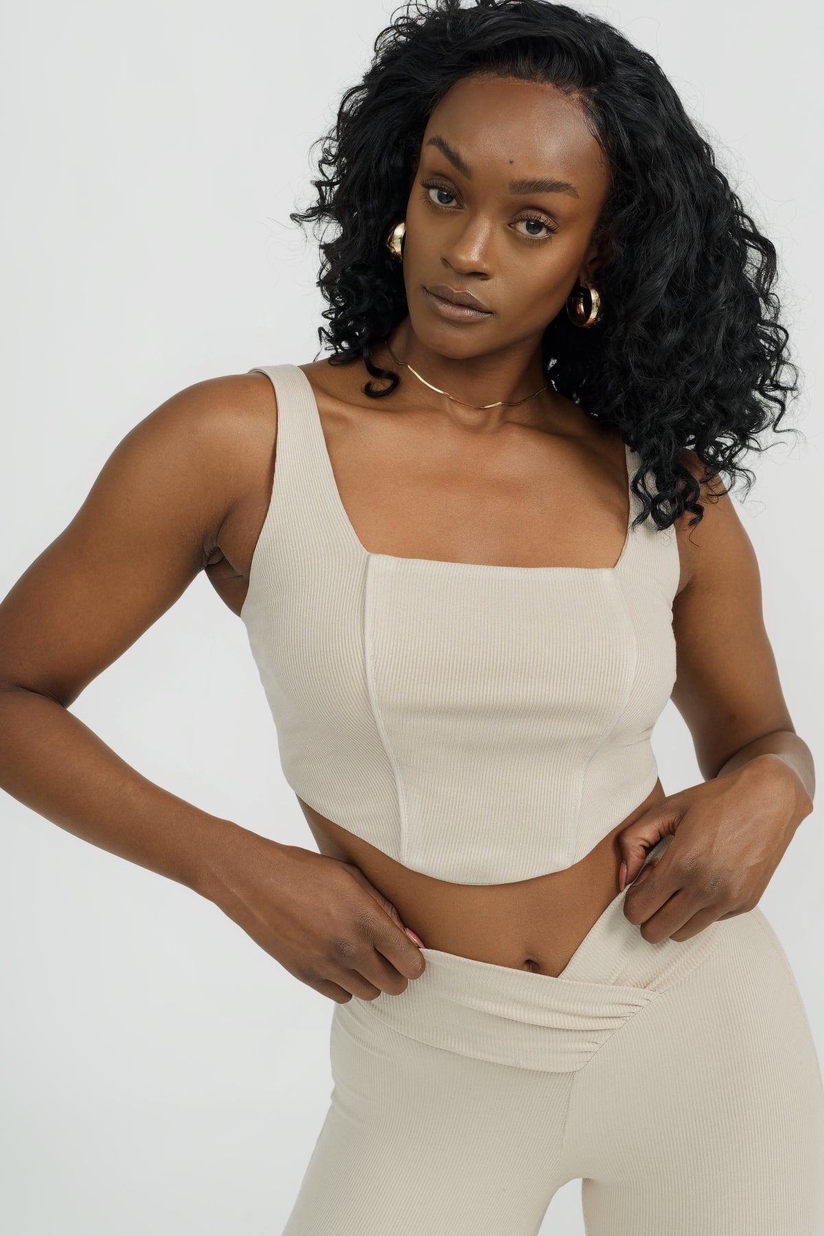 Kinsley Women's Fashion Top - Soft Coconut Fabric for Casual Wear & Summer Outfits | Perfect for Beach, Office & Date Nights