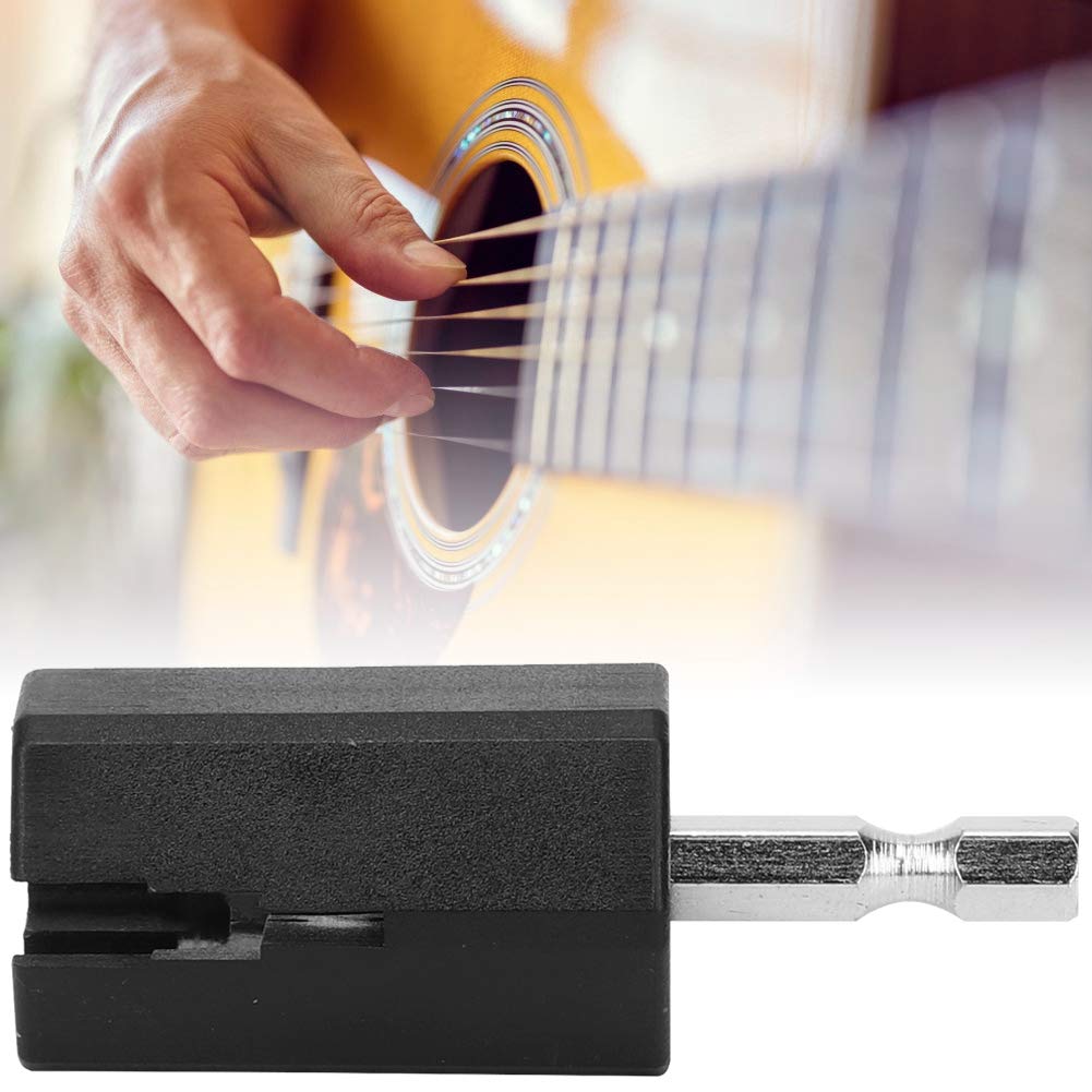 Electric Guitar String Winder Tool - Professional Peg Puller & Tuner for Quick String Changes | Perfect for Guitar Maintenance & Live Performances