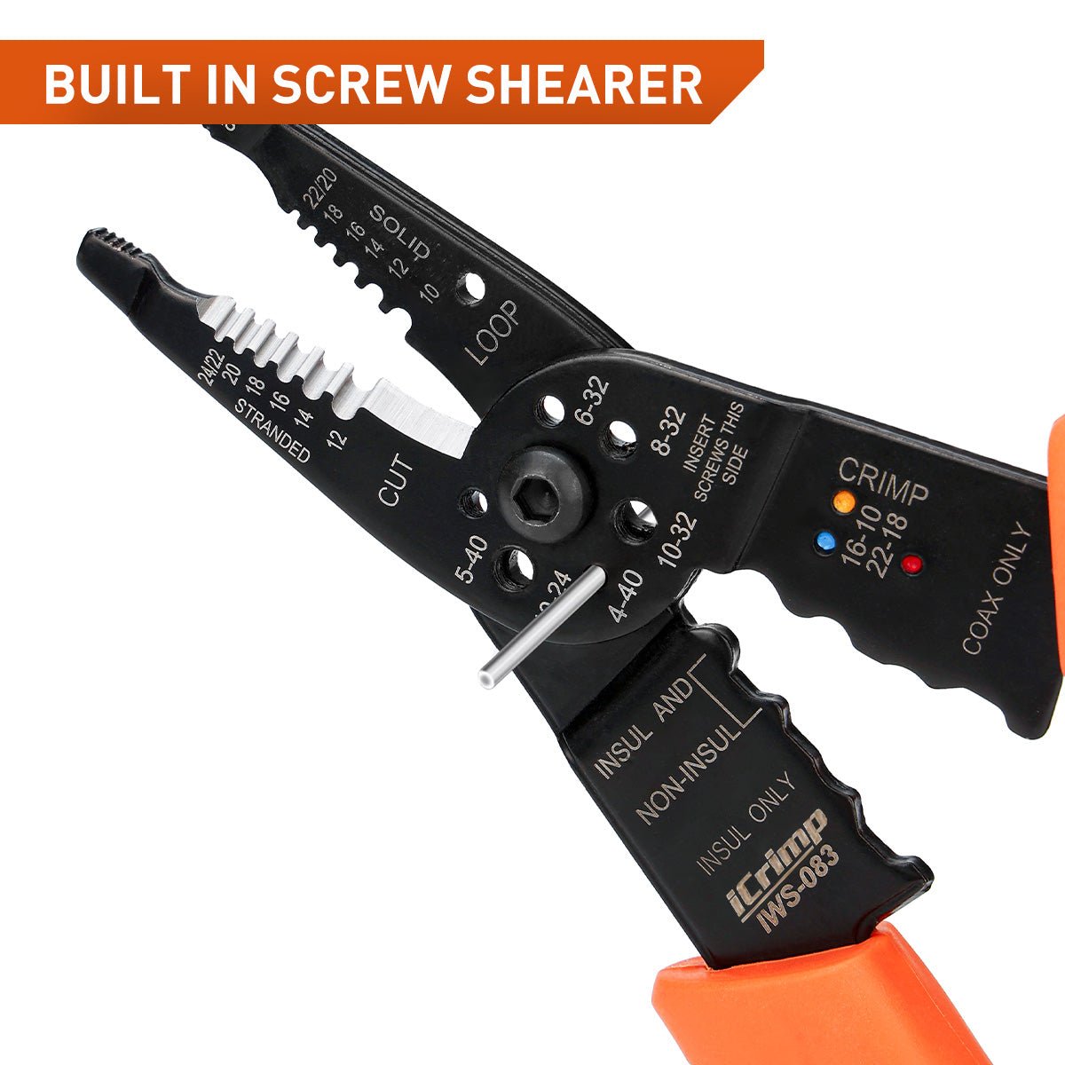 5 in 1 Multi-Function Tool - Wire Stripper, Cable Cutter, Crimper, Pliers & Scissors | Professional Electrician & DIY Tool Kit for Home Repair, Wiring Projects & Crafting