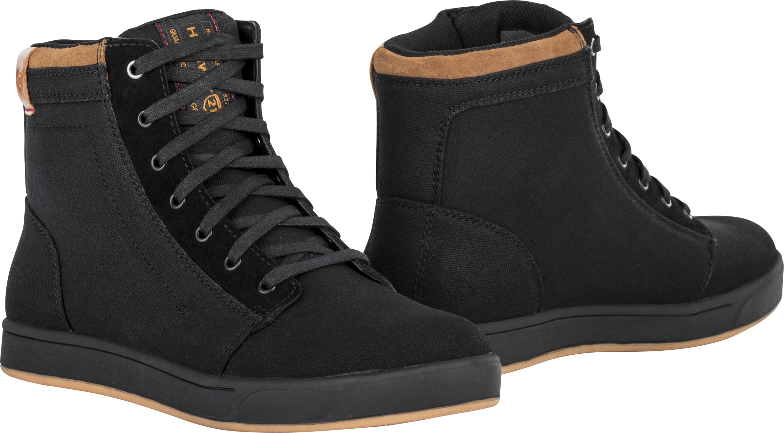 Highway 21 AXLE Men's Motorcycle Boots - Durable Leather Riding Shoes for Bikers & Cruisers - Perfect for Long Rides & Road Trips