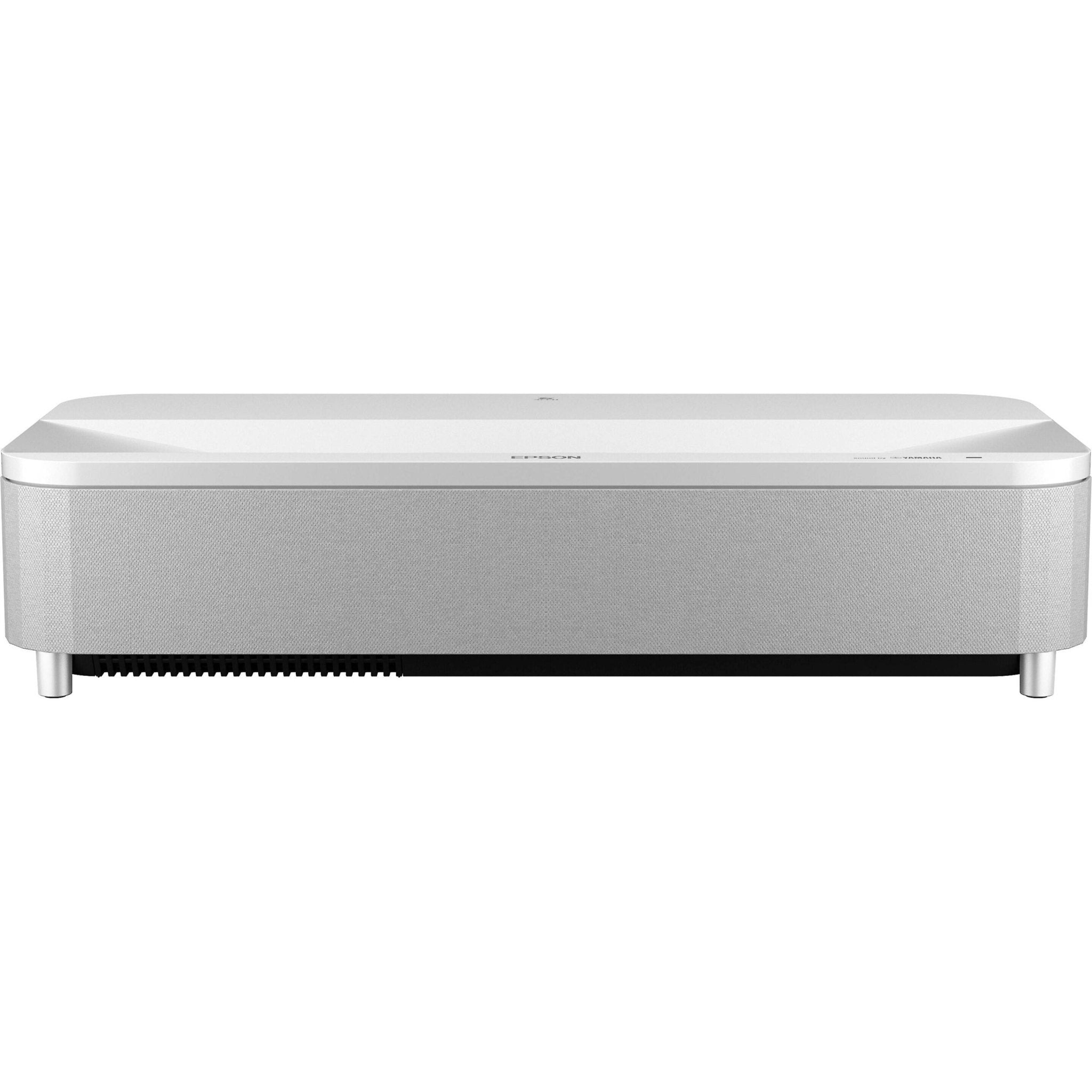 Epson EpiqVision Ultra LS800 4K Laser Projector - Ultra Short Throw, 4000 Lumens, HDR10, Android TV - Perfect for Home Theater, Gaming, and Outdoor Movie Nights