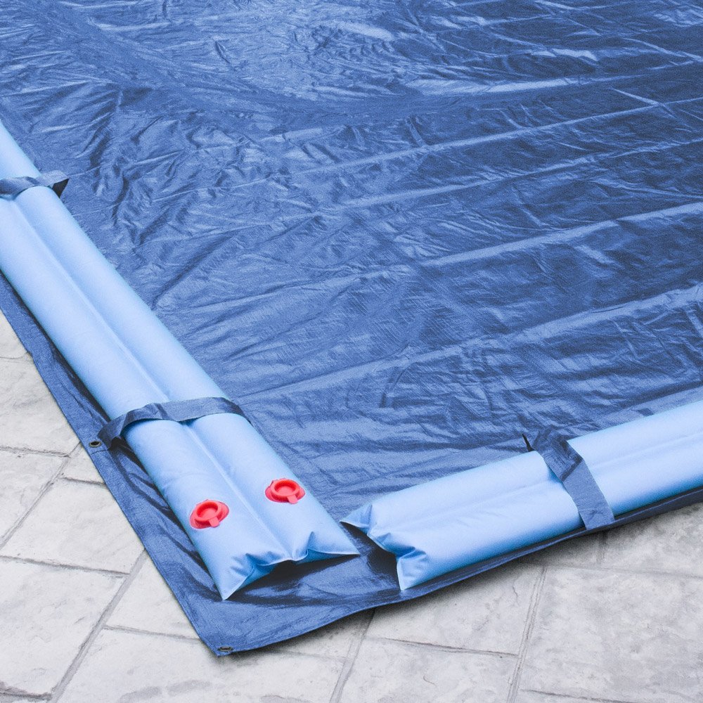 Pool Mate 473060R-PM Commercial-Grade Rip-Shield Winter In-Ground Pool Cover 30x60 ft - Durable Heavy-Duty Protection for Swimming Pools - Perfect for Winterizing & Protecting Your In-Ground Pool from Debris & Harsh Weather