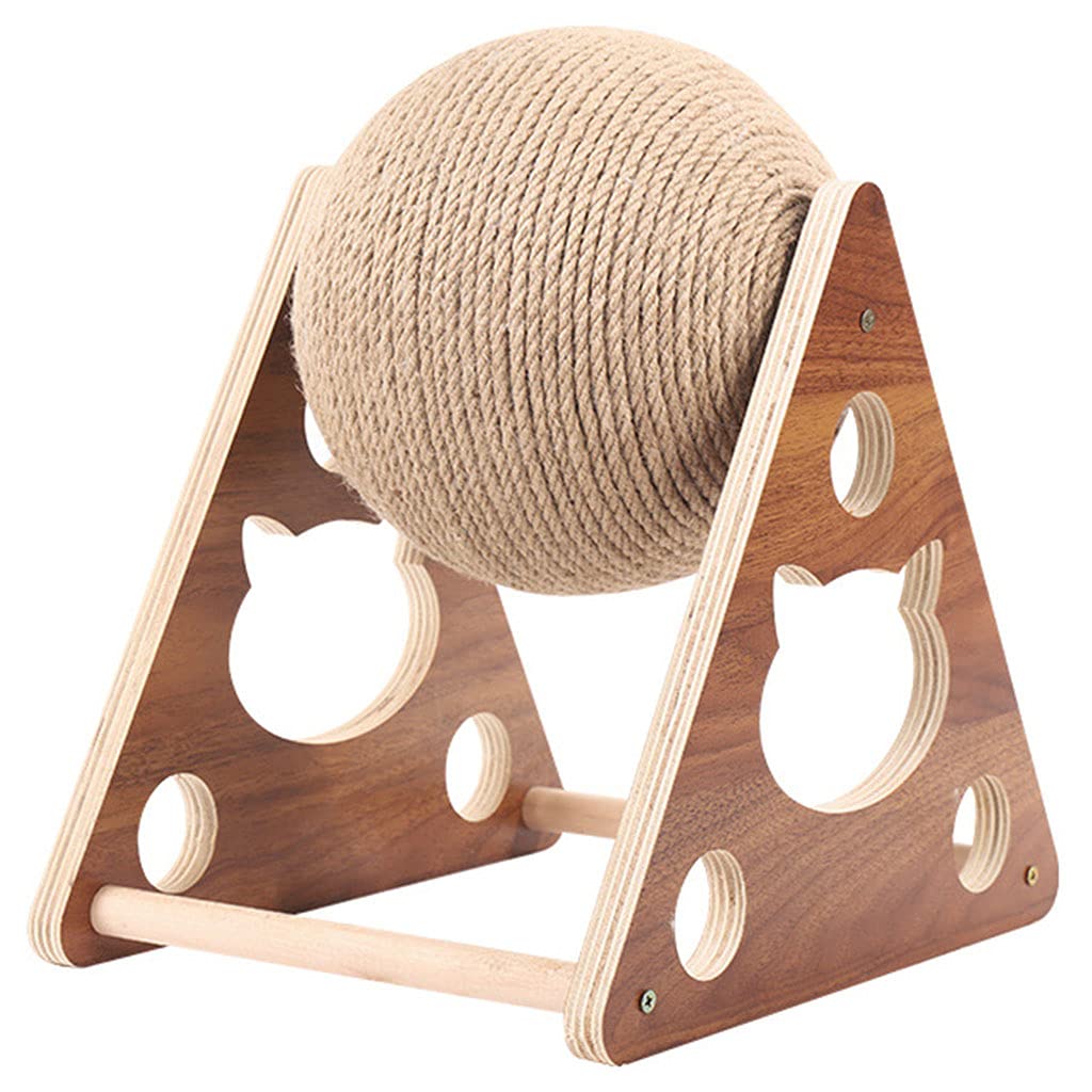 Gazechimp Interactive Cat Toy - Hamster Hunting Scratcher Ball with Soft Fabric for Indoor Play, Fun Exercise & Stress Relief for Kittens & Adult Cats | Perfect for Playtime, Training & Bonding with Your Feline Friend