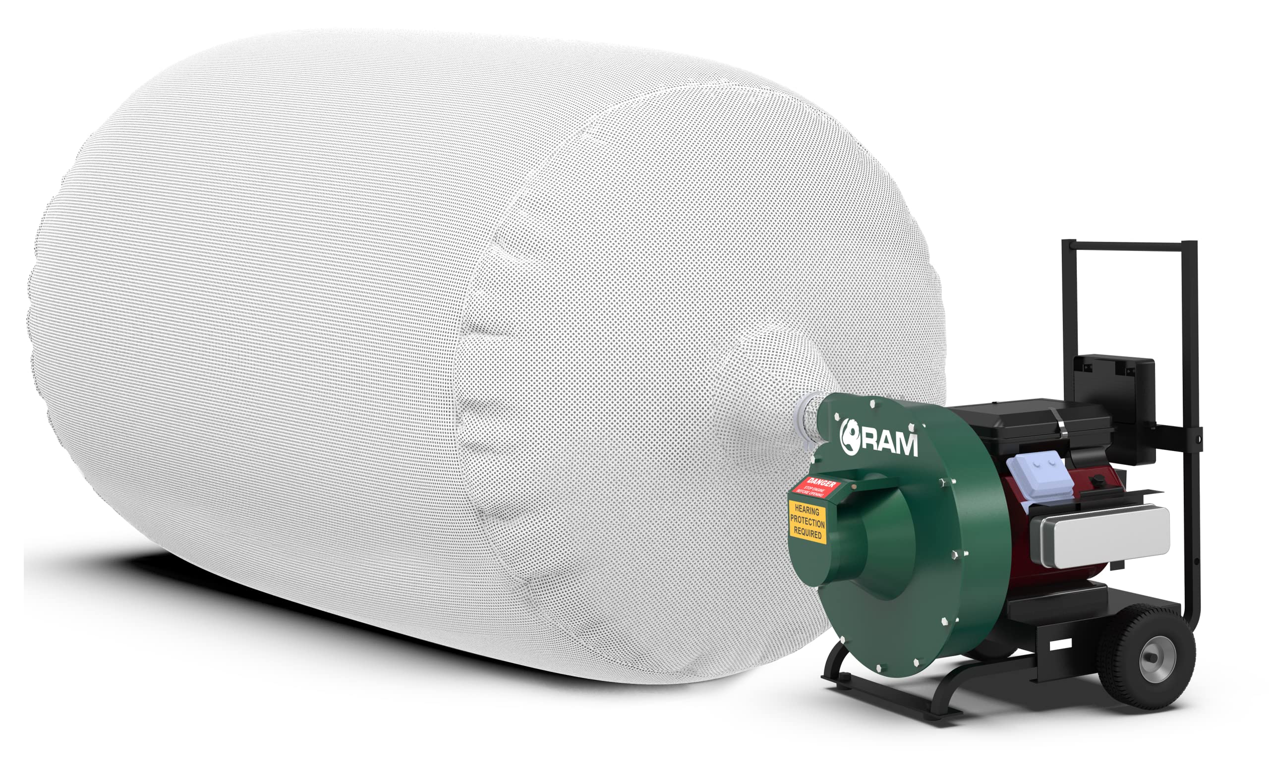 Heavy Duty 6ft x 4ft Insulation Vacuum Bags by RAM - 75 Cubic Feet Capacity, Low Dust (10 Pack) for Home Storage & Moving