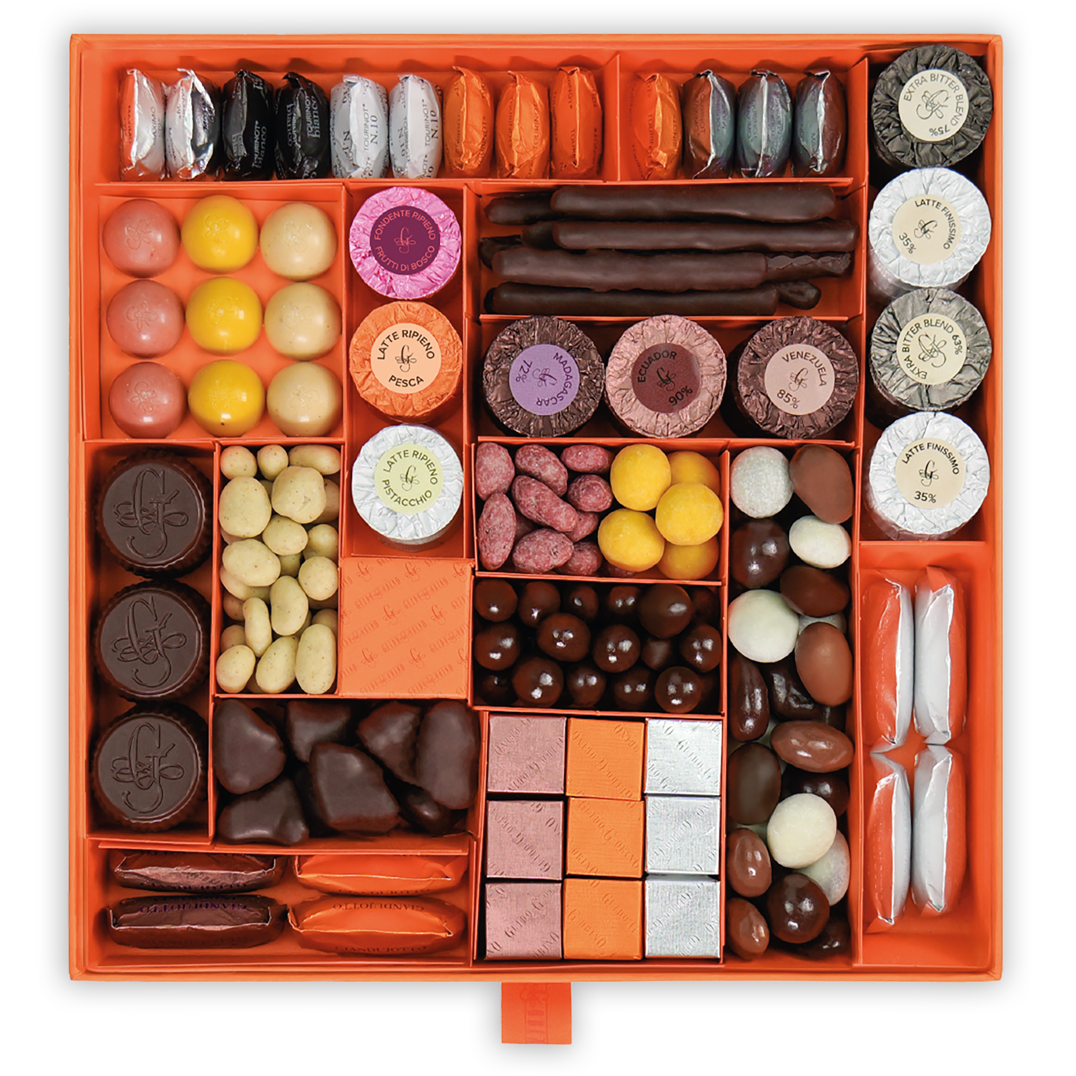 Premium Guido Gobino Assorted Pralines Gift Box - 24pc Luxury Chocolate Collection for Holidays, Birthdays & Corporate Gifting