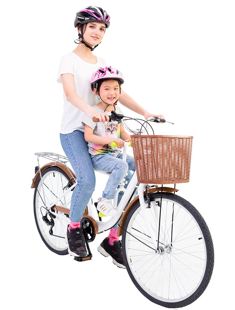 Portable Child Bike Seat - Adjustable & Universal Fit for Folding, City & Mountain Bikes - Perfect for Commuting, Family Rides & Outdoor Adventures