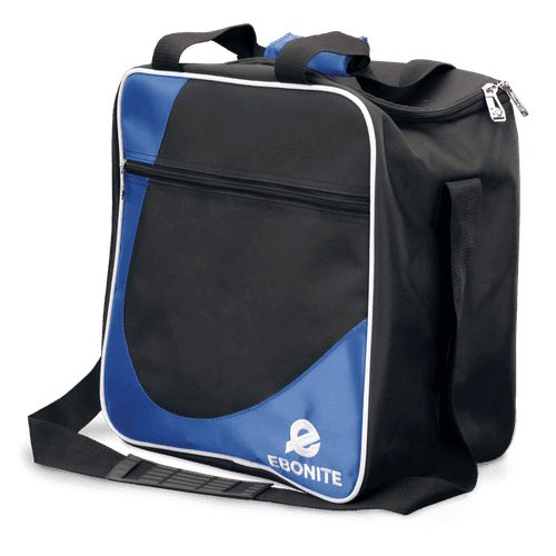 Premium Ebonite Single Tote Bowling Bag - Durable Blue Bowling Accessory for League Play & Practice Sessions