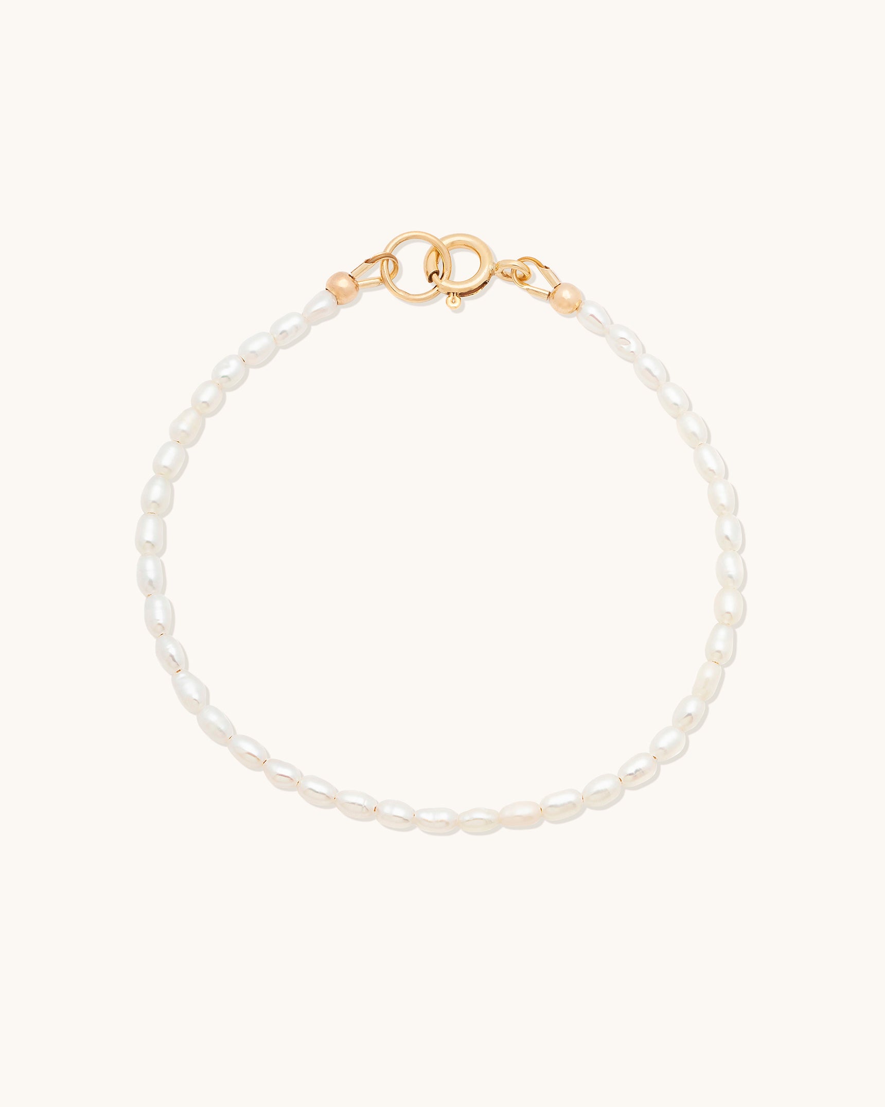 Elegant Tiny Pearl Bracelet for Women - Dainty & Delicate Jewelry Gift for Her - Perfect for Weddings, Parties & Everyday Wear