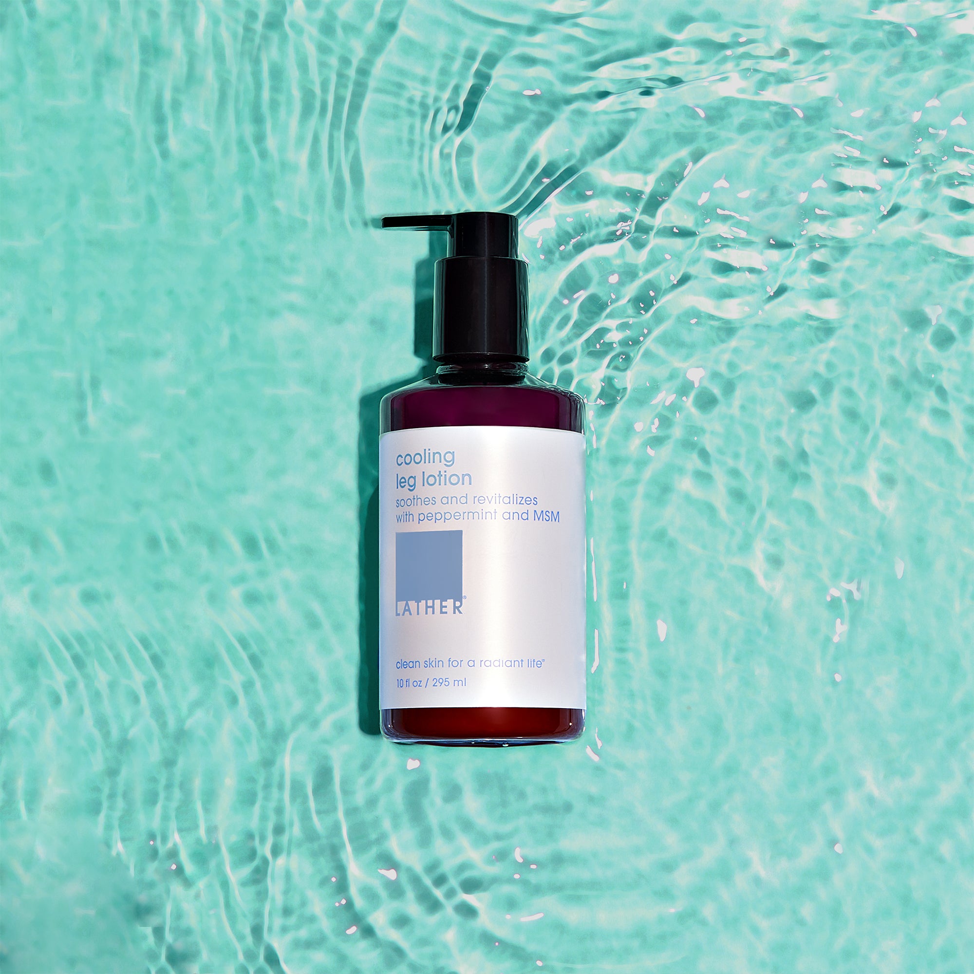 Best Cooling Leg Lotion for Pain Relief & Swelling - Soothing Moisturizer for Tired Legs - Perfect for Post-Workout Recovery & Long Flights