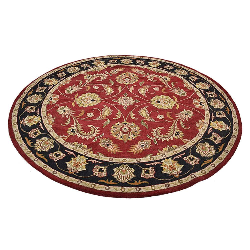 Premium Arak Hand Tufted Wool Rug - Soft & Durable Moroccan Style Area Rug for Living Room, Bedroom, or Office Decor