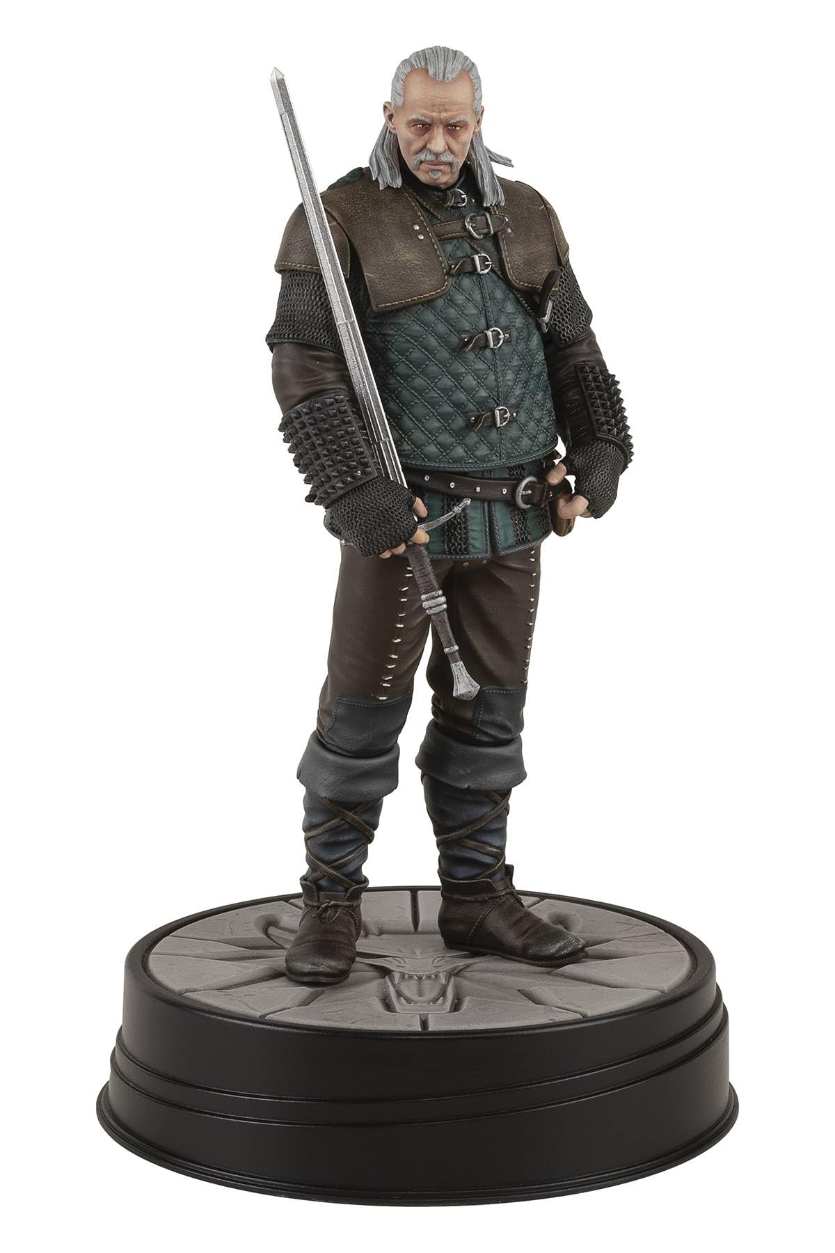 The Witcher 3 Wild Hunt Vesemir Collectible Figure - Premium Gaming Merchandise for Fans & Collectors - Perfect for Display, Gifts, and Gaming Room Decor