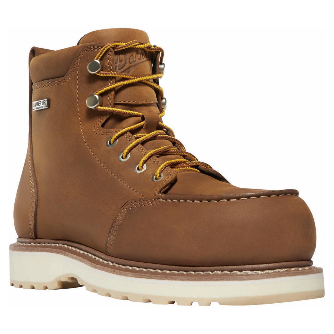 Cedar River Women's Soft Toe Moc Toe Work Boots - Size 6 Brown | Comfortable & Durable for Construction, Landscaping & Outdoor Work